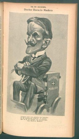 Doctor Horacio Madero - [Caricatura] : De mi Guignol