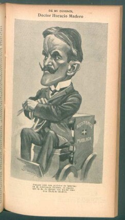 Doctor Horacio Madero - [Caricatura] : De mi Guignol
