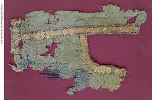 Fragment eines ärmellosen Kleides