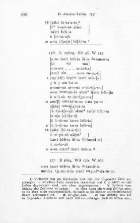 177. Jamiuta von Guddašuna an den König (B 1684, WA 170, W 267)