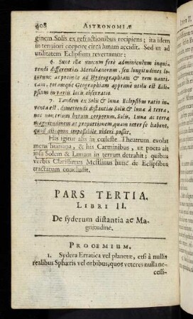 408-428, Parte III: De Syderum distantia ac magnitudine