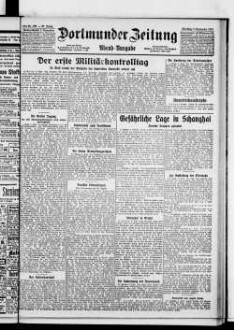 Dortmunder Zeitung. 1874-1939