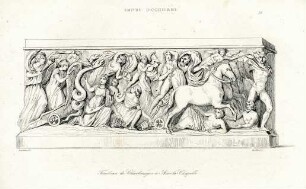 Grafik "Tombeau de Charlemagne à Aix-la-Chapelle"
