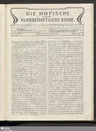 No. 21, 25. August 1905