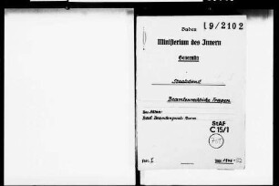 Beamtenrecht allgemein
