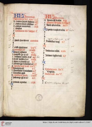 Calendarium