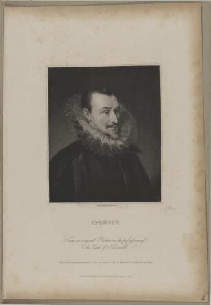 Bildnis des Edmund Spenser