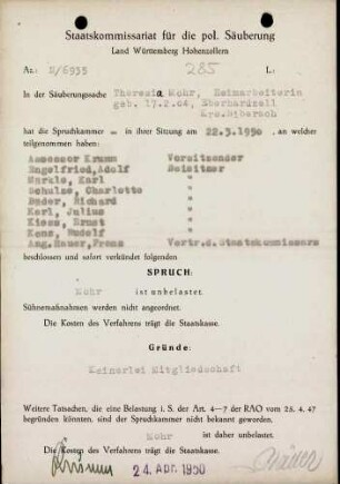 Mohr, Theresia
