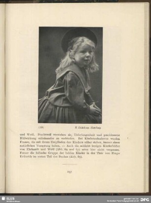[Kleines Mädchen mit schwarzem Hut]