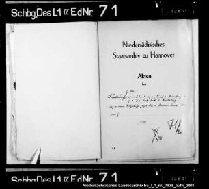Schuldensachen des Franz, Gerlach und Tonnies von Kerssen- brock