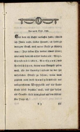 Am 20ten Sept. 1790.