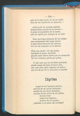 Lágrima