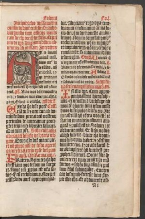 ... Et primo de tempore. [Pars Hyemalis]