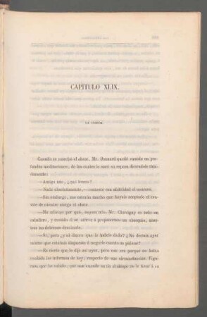 Capítulo XLIX. - La comida.