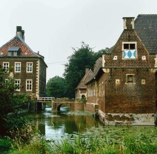 Rinkerode. Haus Borg. Wasserschloss
