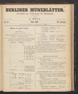 No. 211. März 1898