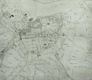 Plan Königl. Sächs. Residenzstadt Dresden und Neustadt...