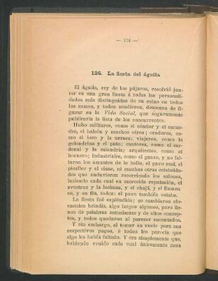 126. La fiesta del águila.