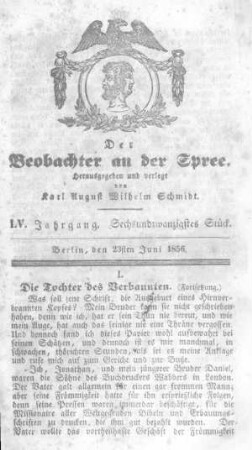 26. Stück, 23. Juni 1856