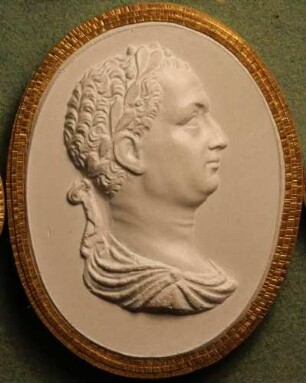 Profilbildnis des Otho oder Titus Vespasianus (Daktyliothek, Zweites Historisches Tausend)