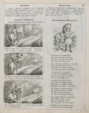 "Unbewußte Selbstkritik" "Ueberraschendes Wiedersehen"