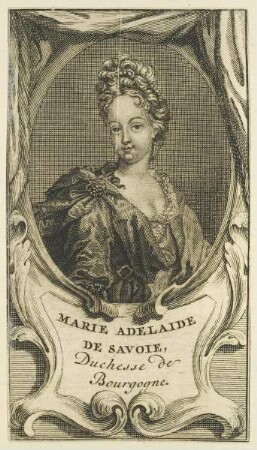 Bildnis der Marie Adelaide de Savoie, Duchesse de Bourgogne