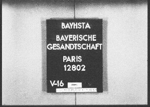 Breitenbach, Georg, von Landshut, Entlassung aus der Fremdenlegion
