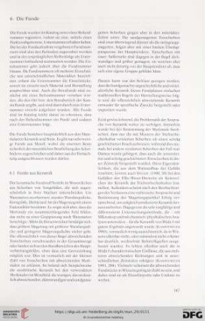 147-164 Die Funde