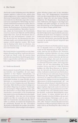 147-164 Die Funde