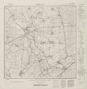 2624 (alte Nr.: 1211) Hollenstedt, Meßtischblatt (4cm - Karte)