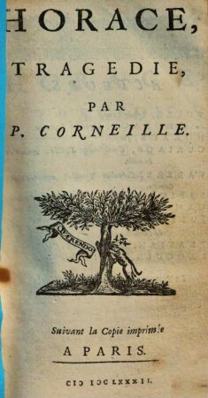 Horace : Tragedie