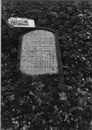 Grabstein 333 (Index: 99791329) Maße HxBxT: 127x52xo.A. cm: Grabstein 333