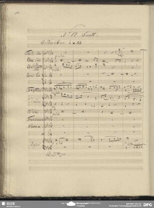 No. 17 Duett: "Wie der Sonne milder Schein"