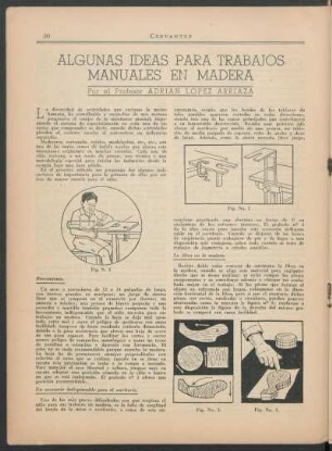 Algunas ideas para trabajos manuales en madera