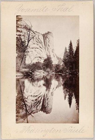 "Royal Arches", "Washington Column" und "Mirror Lake" im Yosemite Tal
