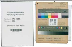 Entnazifizierung Karl Heinz Deussen , geb. 15.03.1922 (Schueler)
