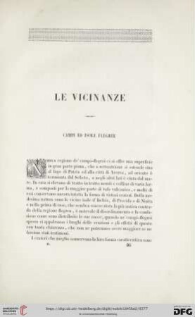 Le vicinanze