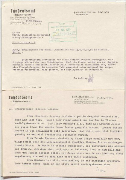 Kindererholungsheim Borttscheller in Fischen/Allgäu