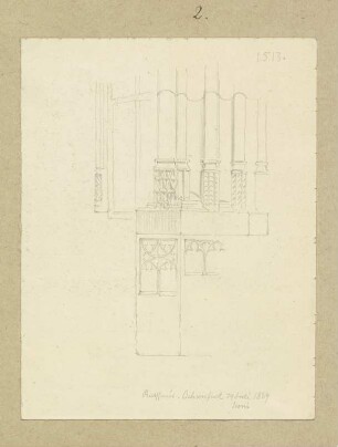 Pilaster am Rathaus in Ochsenfurt