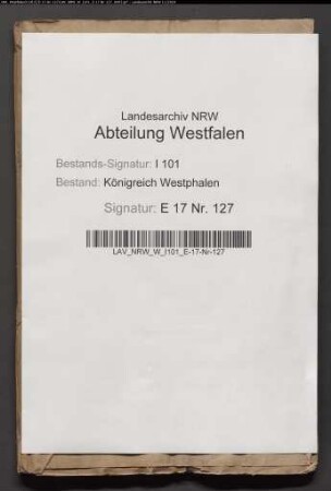 Vermögensaufnahme des Klosters Wormeln