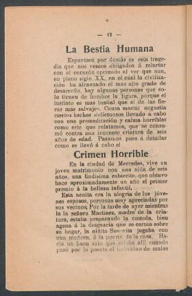 Crimen horrible