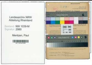 Entnazifizierung Paul Mentzen , geb. 25.09.1892 (Lehrer)