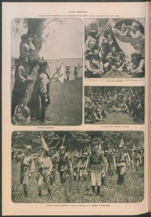 Los boy-scouts argentinos de la compañia "Buenos Aires". - En el campamento de Punta Chica [Fotografías]