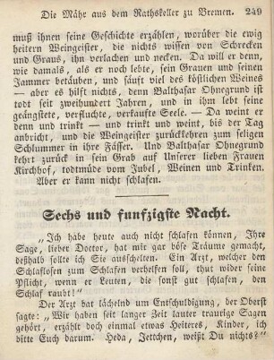 Sechs und funfzigste Nacht