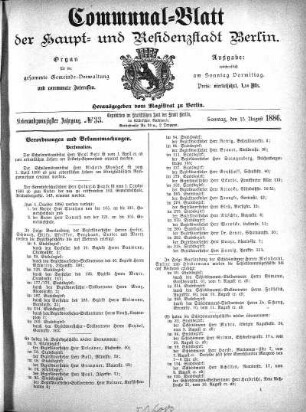 1886,33: No. 33, 15. August 1886