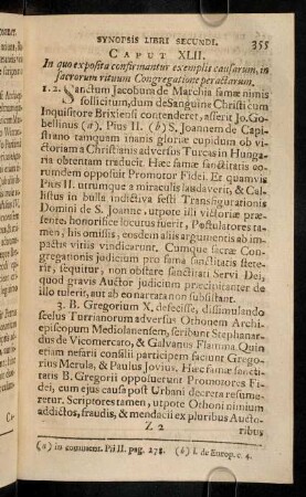 355-364, Caput XLII - XLIV