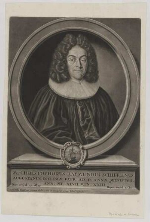 Bildnis des Christophorus Raymundus Schifflinus