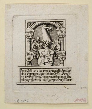 Wappen des Erasmus von Wolfstein