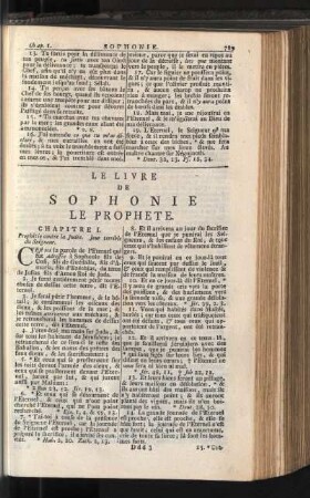 Le Livre De Sophonie Le Prophete