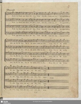 Choral: Tritt im Geist zum Grab oft hin